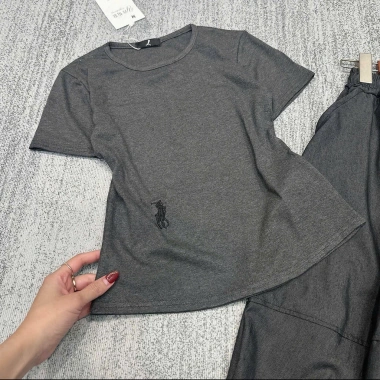 Set áo xám đậm và chân váy dài phồng size 38-65kg - Giá ưu đãi 249.000đ