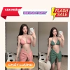 Set Bikini Đi Biển và Khăn Choàng Quảng Châu Cao Cấp Size M L XL - Giá ưu đãi 199k