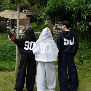 Set bộ nỉ Haven Studio áo khoác hoodie zip boxy và quần nỉ, giảm giá 299k