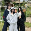 Set bộ nỉ Haven Studio áo khoác hoodie zip boxy và quần nỉ, giảm giá 299k 5