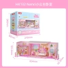 Set bộ xếp hình nhà xếp chồng cho bé gái - Đồ chơi giáo dục, quà sinh nhật, mô hình kiến trúc, giảm giá 267.967₫ 7