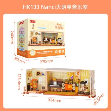 Set bộ xếp hình nhà xếp chồng cho bé gái - Đồ chơi giáo dục, quà sinh nhật, mô hình kiến trúc, giảm giá 267.967₫ 8 Set bộ xếp hình nhà xếp chồng cho bé gái - Đồ chơi giáo dục, quà sinh nhật, mô hình kiến trúc, giảm giá 267.967₫ 8