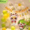 Set Bóng Bay Rắn Nhỏ Đáng Yêu Happy Birthday Tuổi Tỵ THODECOR - Giá chỉ 100.000₫ 2