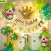 Set Bóng Bay Rắn Nhỏ Đáng Yêu Happy Birthday Tuổi Tỵ THODECOR - Giá chỉ 100.000₫ 3