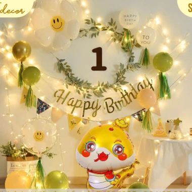 Set Bóng Bay Rắn Nhỏ Đáng Yêu Happy Birthday Tuổi Tỵ THODECOR - Giá chỉ 100.000₫ 4 Set Bóng Bay Rắn Nhỏ Đáng Yêu Happy Birthday Tuổi Tỵ THODECOR - Giá chỉ 100.000₫ 4
