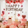 Set bong bóng trang trí sinh nhật siêu nhũ Happy Birthday cho bé trai, bé gái - đầy đủ phụ kiện, giá ưu đãi 159.200 VND