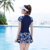 Set Đồ Bơi Nữ 2 Món Size M-XL - Váy Xòe Tay Cánh Tiên, Ôm Dáng Tôn Vòng Eo 199k 2