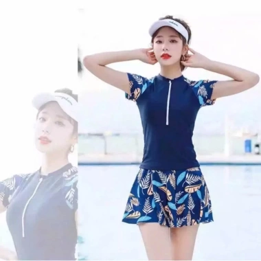 Set Đồ Bơi Nữ 2 Món Size M-XL - Váy Xòe Tay Cánh Tiên, Ôm Dáng Tôn Vòng Eo 199k 4 Set Đồ Bơi Nữ 2 Món Size M-XL - Váy Xòe Tay Cánh Tiên, Ôm Dáng Tôn Vòng Eo 199k 4