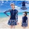 Set Đồ Bơi Nữ 2 Món Size M-XL - Váy Xòe Tay Cánh Tiên, Ôm Dáng Tôn Vòng Eo 199k 7