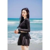 Set Đồ Bơi Nữ Tay Dài + Váy Xoè Size M L XL - Thun Co Giãn 4 Chiều, Tôn Dáng, Che Khuyết Điểm - 199k 2