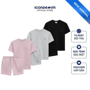 Set Đồ Nam ICONDENIM Scuba Form Regular SEID91 - Denim cao cấp, phong cách trẻ, giá 349.000 VND
