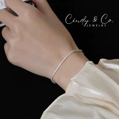 Set Lắc Tay & Lắc Chân Dây Xù Bạc S925 CINDY & CO - Basic Cao Cấp, Giá 349.000₫