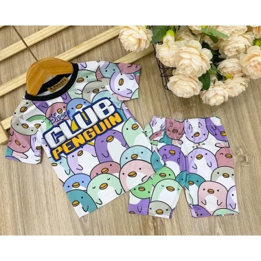 Sét lửng bé gái 7-9kg chất thun lạnh loại 1 3D size nhí - Giá chỉ 32.800đ 10