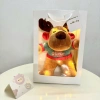 Set quà tặng 2.025 - Combo 4 món: Gấu bông cute, thiệp, đèn nháy, túi mặt kính giá rẻ 121.5k 6