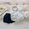 Set sơ mi bé trai họa tiết động vật ngộ ngĩnh - mềm hút mồ, còn 249.100₫