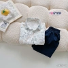 Set sơ mi bé trai họa tiết động vật ngộ ngĩnh - mềm hút mồ, còn 249.100₫ 7