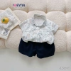 Set sơ mi bé trai họa tiết động vật ngộ ngĩnh - mềm hút mồ, còn 249.100₫ 9