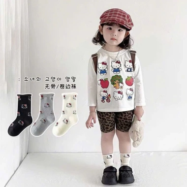 Set tất mèo dễ thương cho bé gái 1-12 tháng - Giá 52.000₫, giảm từ 67.080₫ 6