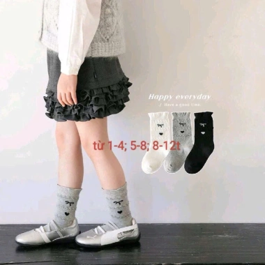 Set tất mèo dễ thương cho bé gái 1-12 tháng - Giá 52.000₫, giảm từ 67.080₫ 8