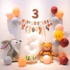 Set trang trí sinh nhật bóng Thỏ xám phong cách Hàn Quốc - Giá ưu đãi 84.000 VND 2