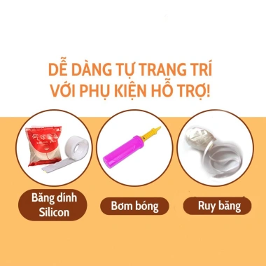 Set trang trí sinh nhật và thôi nôi Hàn Quốc nhẹ nhàng - Giá ưu đãi 133.000