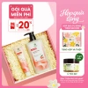 Set Túi Quà Tặng Sữa Tắm và Kem Tay Cỏ Mềm - Dưỡng ẩm sâu, không gây khô, giá ưu đãi 370k