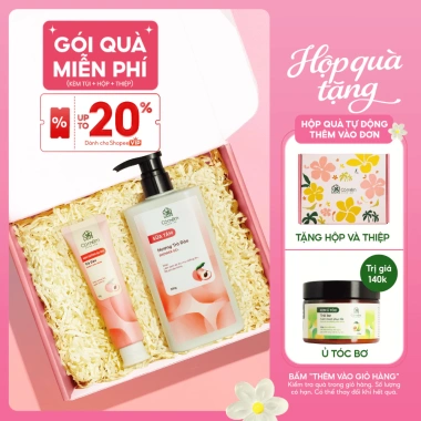 Set Túi Quà Tặng Sữa Tắm và Kem Tay Cỏ Mềm - Dưỡng ẩm sâu, không gây khô, giá ưu đãi 370k