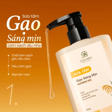 Set Túi Quà Tặng Sữa Tắm và Kem Tay Cỏ Mềm - Dưỡng ẩm sâu, không gây khô, giá ưu đãi 370k