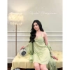 Set Váy Ngủ & Áo Choàng Lụa Bèo Xoè Ngực Chéo Lyly Tiểu Thư - Giá 585.000 VND 5