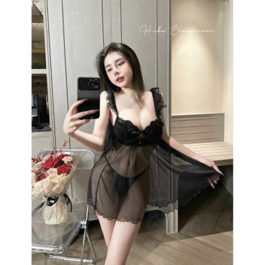 Set Váy Ngủ Cao Cấp Hube Sleepwear - Áo Choàng Voan Lụa Dây Cánh Tiên, Cổ Mút Ngực Sexy Tiểu Thư, 325k 8 Set Váy Ngủ Cao Cấp Hube Sleepwear - Áo Choàng Voan Lụa Dây Cánh Tiên, Cổ Mút Ngực Sexy Tiểu Thư, 325k 8