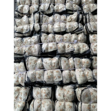 Sét váy nữ nhẹ nhàng đi biển - áo hoa cam 2 dây cánh, cúp ngực, váy dài - 190k
