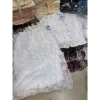 Sét váy nữ nhẹ nhàng, ren, tay bồng, nút túi, viền ren, chân váy xòe 2 lớp dài 3