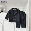 Set Vest Dạ Công Tử Bé Trai Kèm Nơ - Áo Vest Sành Điệu Cho Tết, Giá 385.000₫ 4
