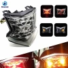 Shiwaki LED Đuôi Đèn Xoay Tích Hợp Siginal Lắp Đặt nhanh cho Kawasaki Ninja Z900 2.017-2.023