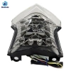 Shiwaki LED Đuôi Đèn Xoay Tích Hợp Siginal Lắp Đặt nhanh cho Kawasaki Ninja Z900 2.017-2.023 6