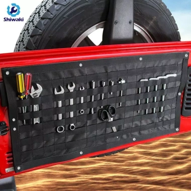 Shiwaki Xe Cốp Xe Sắp Xếp Lưu Trữ Hạng Nặng Vải Oxford Đuôi Túi Dụng Cụ Bỏ Túi cho Bj40plus - Giá chỉ 226.600 VND 4