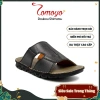 SIÊU SALE 3.3 Dép Nam Quai Ngang Da Bò Thật Tomoyo TMD10.201 Giá 600k Thoải mái và Bền