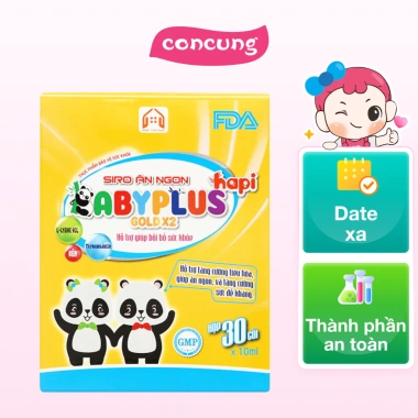 Siro Babyplus Hapi Gold X2 Dinh Dưỡng Tăng Cân Vitamin Canxi Giá Ưu Đãi 365.000 VND 2 Siro Babyplus Hapi Gold X2 Dinh Dưỡng Tăng Cân Vitamin Canxi Giá Ưu Đãi 365.000 VND 2