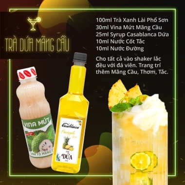 Siro Casa Blanca chai nhựa 750ml - Đủ hương, giảm 23% chỉ 55.300₫ 5