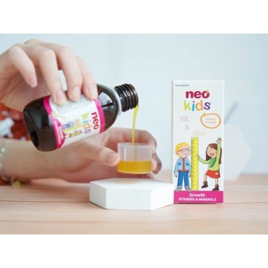 Siro Neo Kids Growth 19 Vitamin + Khoáng chất 150ml - Hỗ trợ tăng chiều cao, sức khỏe bé yêu, giá ưu đãi 255.000₫
