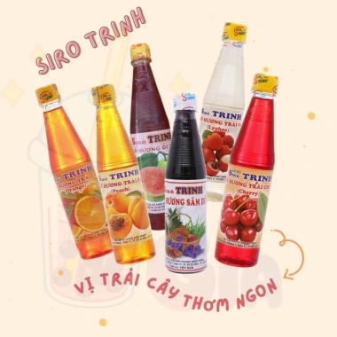 Siro Trinh chai nhựa 600ml đủ mùi - Giá siêu rẻ 48.700₫, giảm 12.688₫