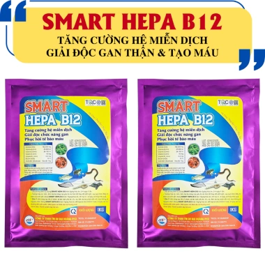 SMART HEPA B12 - Giải độc gan, phục hồi tế bào máu, giảm giá 199k, lọc HEPA bảo vệ sức khỏe