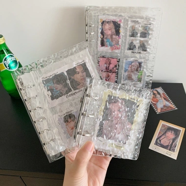 Sổ ảnh Polaroid Hisocute Water Ripple A8 Yigongge 10cm - Sách lưu trữ A5A23