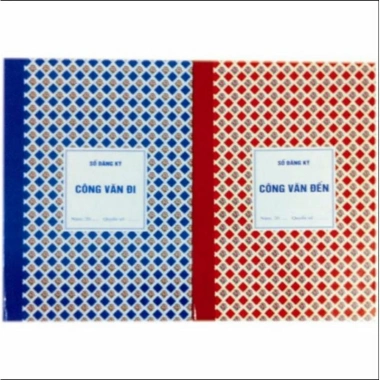 Sổ bìa cứng công văn đến - công văn đi, bìa dày bền, giá 39.000₫ (giá gốc 50.310₫) Sổ bìa cứng công văn đến - công văn đi, bìa dày bền, giá 39.000₫ (giá gốc 50.310₫)