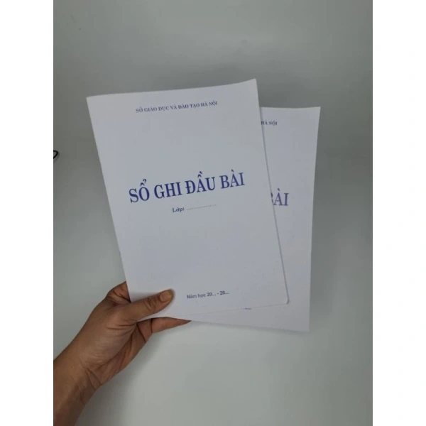 Cách chọn sổ ghi đầu bài THCS mẫu chuẩn Hà Nội phù hợp cho học sinh lớp 6‑8