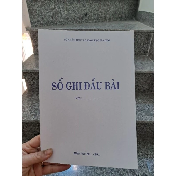 Trải nghiệm thực tế khi dùng sổ ghi đầu bài THCS mẫu chuẩn Hà Nội giá rẻ 45.000đ
