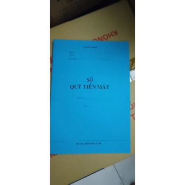 Sổ quỹ tiền mặt thông tư 200 giấy trắng mịn 1/c - Giá chỉ 27.000, giảm tới 23%
