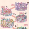 Sổ Sticker 3D Cảnh Quan Cắt Sẵn Cho Bé - Bộ Nhãn Dán Phong Cảnh Hanacorn Giá Sale 59K 6