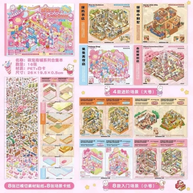 Sổ Sticker 3D Cảnh Quan Cắt Sẵn Cho Bé - Bộ Nhãn Dán Phong Cảnh Hanacorn Giá Sale 59K 28 Sổ Sticker 3D Cảnh Quan Cắt Sẵn Cho Bé - Bộ Nhãn Dán Phong Cảnh Hanacorn Giá Sale 59K 28