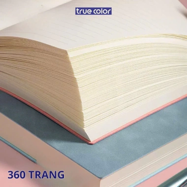 Sổ Tay Bìa Da A5 360 Trang Sổ Tay Văn Phòng Sang Trọng 8 Màu Ấn Tượng, Sổ Ghi Chép Cá Nhân Công Việc - Văn Phòng Phẩm 4
